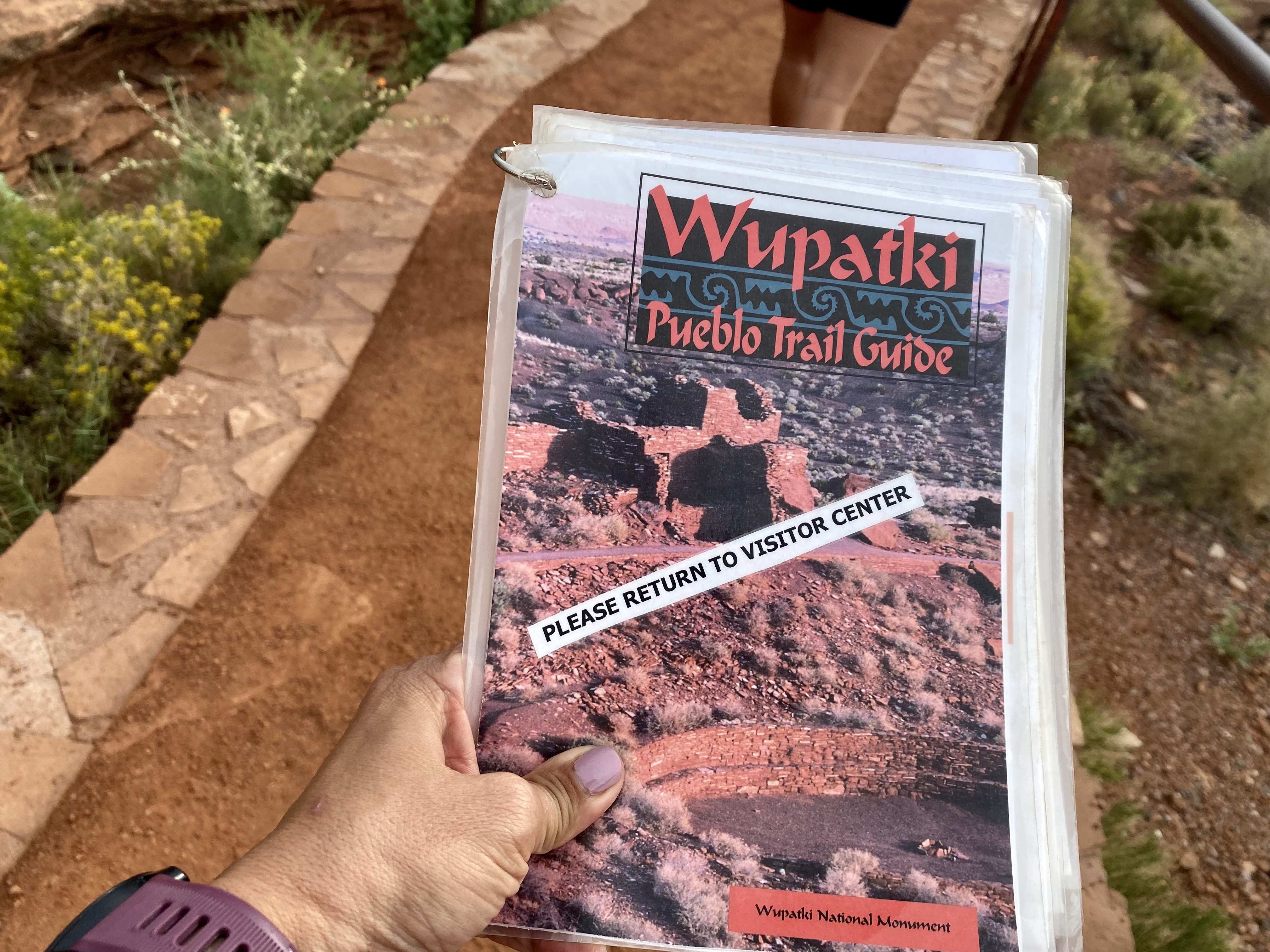 Wupatki Pueblo trail guide